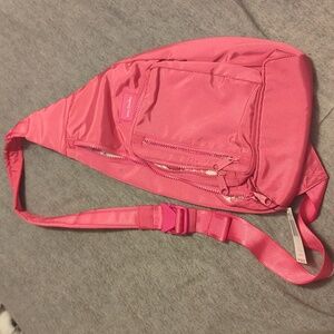 Vera Bradley Fuchsia Sling Backpack